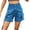 Blue, variant on Pxkloy Shorts for Women Denim Jean Shorts Broken Hole Button Zipper Denim Shorts Casual Fashion Plain Jea Shorts Wummer 2025 Blue,XXL