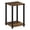 Brown, variant on Pemberly Row Turn-N-Tube Haydn End Table in Light Cherry/Black