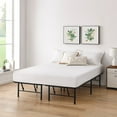 thumbnail image 3 of Mainstays 14" High Quad Fold Steel Platform Bed Frame, Full, 3 of 14