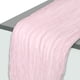 thumbnail image 1 of Camino de mesa de tela de queso rústico Unique Bargains para decoración de bodas y fiestas de cumpleaños 118.11"L x 35.43"W Rosa claro, 1 of 6
