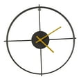 thumbnail image 3 of Reloj de pared decorativo, reloj nórdico vintage de gran tamaño, silencioso y funciona con pilas. Pequeña, 3 of 7