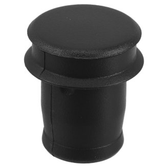 1PC Red Aluminum Dust Plug For 12V Cigarette Lighter Socket - FIRE MISSILE Design, Fits Most Cars
