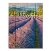 Day Dream HQ FLA1624 16 x 24 in. French Lavender Inside & Outside Cedar Wall Art