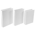 thumbnail image 2 of 3 libros decorativos falsos blancos para el hogar, la oficina, la mesa de centro, la entrada, la estantería, etc., 2 of 7