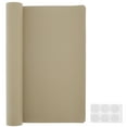 thumbnail image 1 of Wekvgz 2 Pcs Tapis de Bureau en Cuir PVC Tapis de Bureau Imperméable Tapis de Souris Résistant à l'Huile Protecteur de Surface de Table Tapis de Bureau pour Table à Manger, 1 of 11