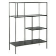 thumbnail image 2 of Evelyn&Zoe 36" Gunmetal Gray Metal Bookcase, 2 of 11