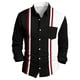thumbnail image 3 of Eres Más Que una Camisa de Puntuación de Prueba para Hombre de Manga Larga Impresa Casual con Cuello en V, 3 of 5