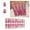 style2, variant on RAGUPEL 24Pcs Glue on Nails for Women,Pink Sequins Square Press on Nails,Instagram Style Long Nails,Press on Nail for Daily Life,Dating,Party,Taking Pictures,Style2