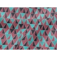 thumbnail image 5 of oneOone Viscose Jersey Fabric Triangle Geometric Decor Fabric Printed BTY 60 Inch Wide, 5 of 5