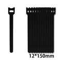 thumbnail image 1 of 1/50 Pcs Long Serre-Câble en T Adhésif pour Fil Réutilisable Boîte de Rangement pour Câbles Fixe le Fil Sangle de Fixation Sangles de Fixation Bricolage Noir 50 Pcs, 1 of 6