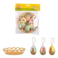 thumbnail image 1 of Easter Egg Hanging Decoration - Woven Eggs for Festive Scene Layout, 1 of 4