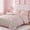 Colorful Gold Heart, variant on Catami gold foil Design 5-piece Bed in a Bag Comforter Set with Sheets,Pink Gold Heart,Twin