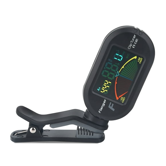 ANGGREK Chromatic Tuner, Guitar Tuner, Electron Guitar Ukulele Bass For Chromatic Tuning