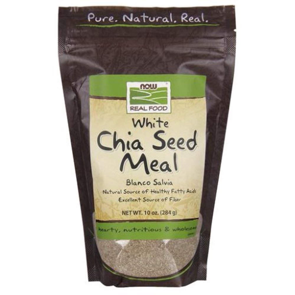 NOW Foods Milled White Chia Seed 10 oz (284 grams) Pwdr