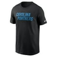 thumbnail image 2 of Men's Nike Black Carolina Panthers Primetime Wordmark Essential T-Shirt, 2 of 3