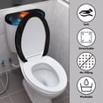 thumbnail image 3 of HELLHERO 2 Piece Elastic Bottom Toilet Lid Covers Set with Adjustable for Fits All Toilet Shapes, 3 of 4