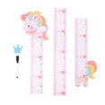 thumbnail image 1 of 1 Set Kids Growth Height Chart Kids Height Measuring Sticker Decorative Wall Sticker, 1 of 6