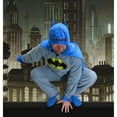 thumbnail image 5 of Batman Grey Union Suit Pajamas w/Cape and Cowl-Medium, 5 of 7