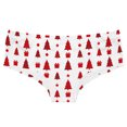 thumbnail image 1 of Gibobby Verano calzoncillos adelgazantes Ropa interior de talle bajo transpirable sin con estampado animal y de nieve con de árbol de Navidad para mujer(Multicolor, L), 1 of 4