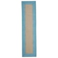 thumbnail image 1 of Liora Manne Napoli Border Blue Indoor/Outdoor Runner Rug 24" x 8', 1 of 2