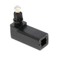 thumbnail image 4 of 2Piezas ángulo Adaptador óptico 3 vías de Fibra (SPDIF / ) de sonido Digital Salida de sonido Analógica L / R CUTICAT Adaptador óptico, 4 of 8