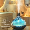 thumbnail image 5 of Noahstrong 550ml Essential Oil Diffuser, Upgraded Oil Diffuser for Large Room, Cool Mist Humidifier Air Diffuser with Remote Control 4 Timer Setting 14 Color Lights Waterless Auto Shut-Off, 5 of 9