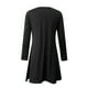 thumbnail image 4 of Vestido de jersey de manga larga con cuello redondo informal a la moda con estampado navideño sexy para mujer Pompotops  hdfakjf1018, 4 of 4