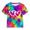 thumbnail image 6 of Toddler Girl Summer Clothes Outfits Kids Cotton Short Sleeve Shirt Shorts Set,Lightweight 6-12 Months 12-24 Months 2t 3t 4t 5t 6t 7t 8t 9t Children 4-5 Years, 6 of 6