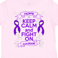 thumbnail image 4 of Inktastic Chiari Malformation Keep Calm Fight on Boys or Girls Toddler T-Shirt, 4 of 5