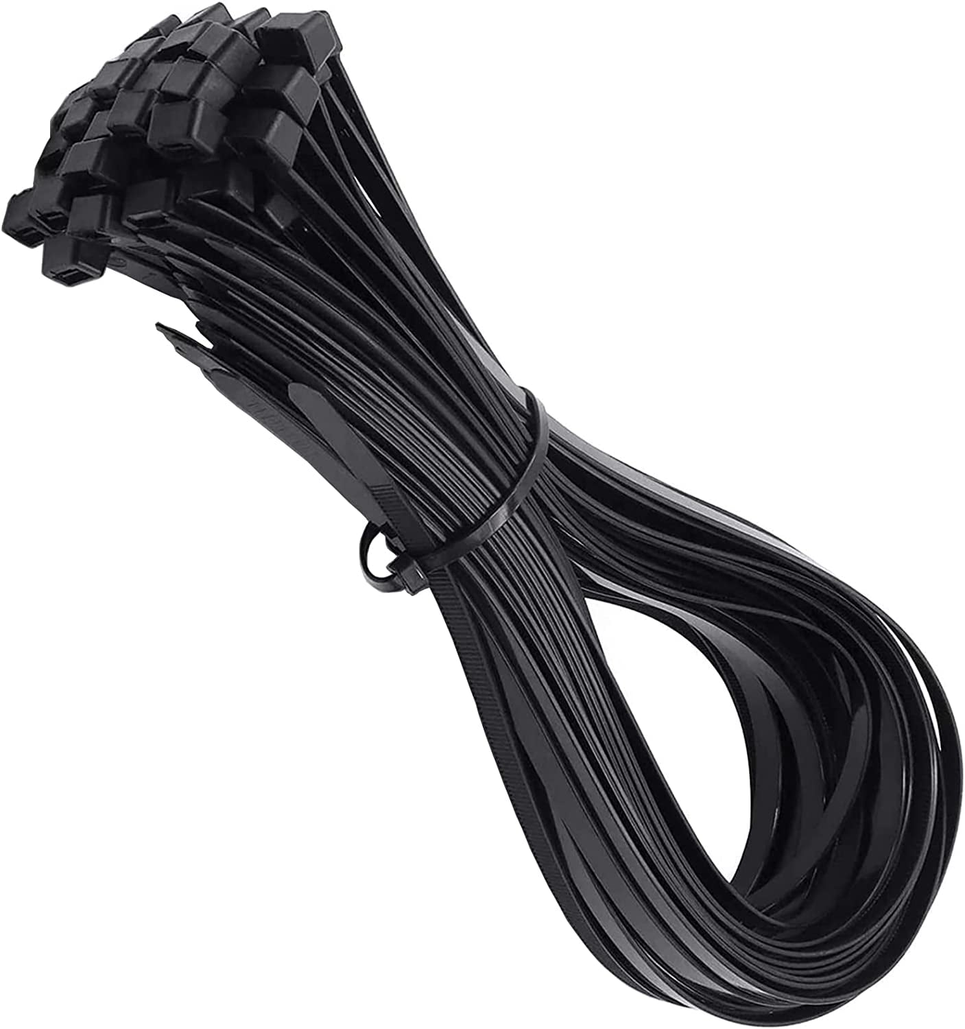 Long Heavy Duty Zip Ties 22 inch with 120 Pounds Tensile Strength Strong UV Resistant Big Cable
