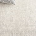 thumbnail image 5 of SAFAVIEH Martha Stewart Solid Area Rug, Ivory/Grey, 8' x 10', 5 of 6