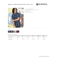 thumbnail image 2 of 9203 Men's Buffalo Plaid Short Sleeve Shirt - Grey/ White - Large, 2 of 2