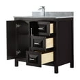 thumbnail image 2 of Wyndham Collection Wcv252536sunsmxx Daria 36" Free Standing Single Vanity Set - Dark, 2 of 7