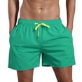thumbnail image 3 of Shorts Men Casual Retro Hawaiian Print Quick Dry Spring Break Swim Trunks with Pockets Anti-Chafe Summer Swimwear, 3 of 3