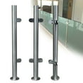 thumbnail image 6 of Fichiouy Deck Railing Post Glazing Stainless Steel Pole Handrail 90cm Mid Post, 6 of 6