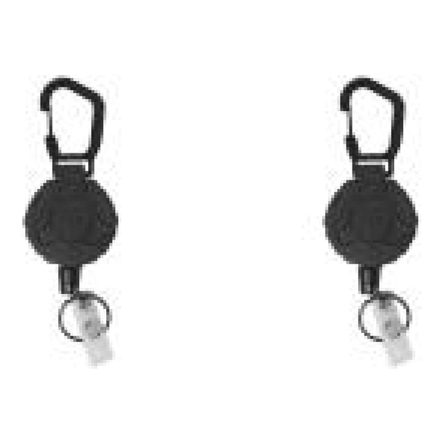 1 Llavero Retráctil Antipérdida Con Cordón Acero 23 62 Pulgadas (1 Unidad).