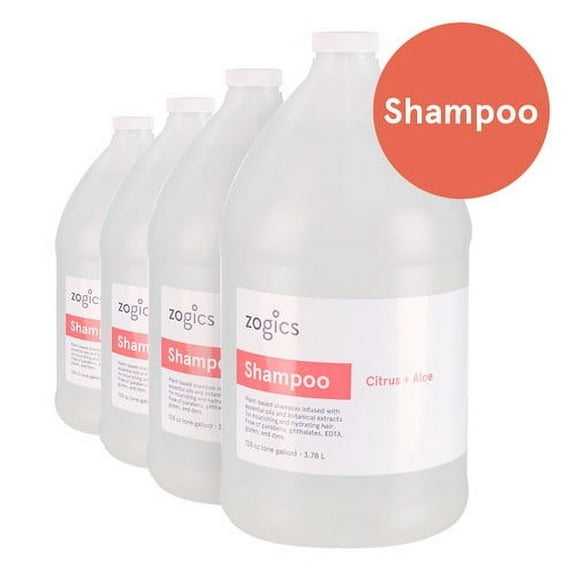 Zogics Shampoo, Citrus   Aloe (1 Gallon or Case of 4)