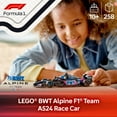 thumbnail image 4 of LEGO Speed Champions BWT Alpine F1 Team A524 Race Car Toys - Building Set For Kids, Boys & Girls, Ages 10+ - Toy Cars for F1 Fans - Gift Ideas for Birthdays - 77248, 4 of 9