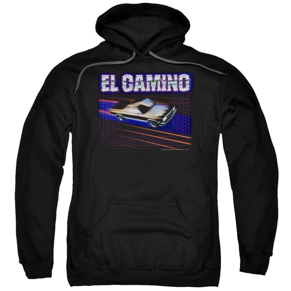 Chevrolet El Camino 85 Adult Pullover Hoodie Sweatshirt Black 5X