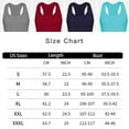 thumbnail image 6 of QRIC Tank Top for Women with Shelf Bra Racerback Workout Yoga Tops Undershirt for Summer (S-3XL), 6 of 6