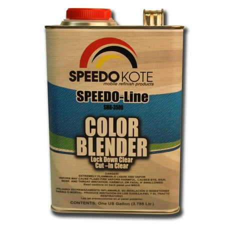 Color Blender, lock down clear for automotive base coats, One Gallon