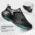 thumbnail image 6 of MeMoride Mens Sneakers Walking Shoes Comfortable Breathable Cushioning Non Slip Casual Tennis for Gym Workout Athletic, 6 of 7