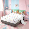 thumbnail image 3 of Erosebridal Baseball Ice Cream 7pcs Bedding Comforter Set,Boys Ball Sport Lover Queen Bedding Sets For Kids,Reversible, 3 of 7