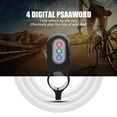 thumbnail image 4 of Funcionalidad inteligente de alarma de bicicleta con contraseña de 4 dígitos, 4 of 8