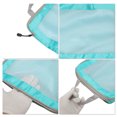 thumbnail image 3 of Unique Bargains 1 Pc Mesh Packing Cube for Luggage 7.87"x4.72"x11.02" Sky Blue, 3 of 6