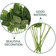 thumbnail image 3 of DEEPCRAFF 10Pcs Artificial Flower Stems with Leaves Flexible Green Floral Picks for Decoration, 3 of 7