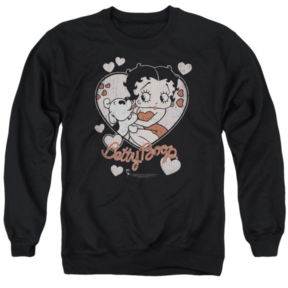 Betty Boop - Classic Kiss - Crewneck Sweatshirt - XX-Large