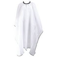 thumbnail image 3 of NICEXMAS Waterproof Hair Stylist Capes Hair Cutting Cape White 1Pack 63x55in, 3 of 8