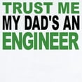 thumbnail image 2 of CafePress - Trust Me My Dads An Engineer Body Suit - Baby Light Bodysuit, Size Newborn - 24 Months, 2 of 4