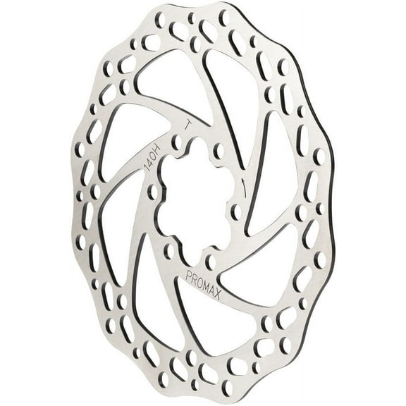 Promax Sport S1 Disc Brake Rotor - 140mm, 6-Bolt, Silver